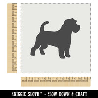 Rough Coated Jack Russell Terrier Parson Dog Solid Wall Cookie DIY Craft Reusable Stencil