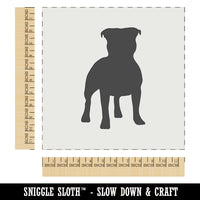 Staffordshire Bull Terrier Dog Solid Wall Cookie DIY Craft Reusable Stencil