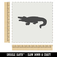 Alligator Crocodile Solid Wall Cookie DIY Craft Reusable Stencil