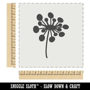 Dandelion Abstract Doodle Wall Cookie DIY Craft Reusable Stencil