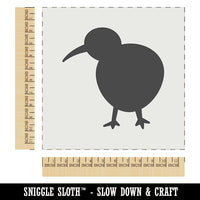 Kiwi Bird Solid Wall Cookie DIY Craft Reusable Stencil