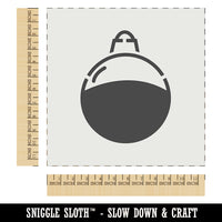 Fishing Float Bobber Wall Cookie DIY Craft Reusable Stencil