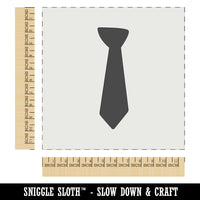 Neck Tie Doodle Solid Wall Cookie DIY Craft Reusable Stencil