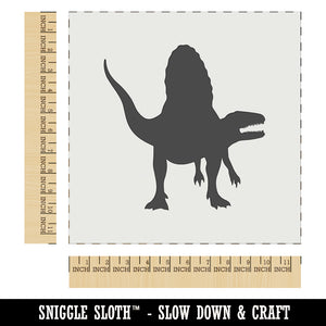 Spinosaurus Dinosaur Solid Wall Cookie DIY Craft Reusable Stencil