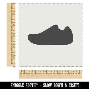 Athletic Running Shoe Wall Cookie DIY Craft Reusable Stencil