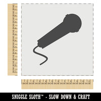 Microphone Solid Wall Cookie DIY Craft Reusable Stencil