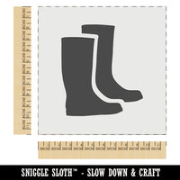 Rain Boots Solid Wall Cookie DIY Craft Reusable Stencil