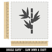 Bamboo Shoot Wall Cookie DIY Craft Reusable Stencil