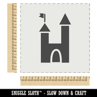 Castle Fairytale Wall Cookie DIY Craft Reusable Stencil