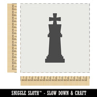 Chess King Piece Wall Cookie DIY Craft Reusable Stencil