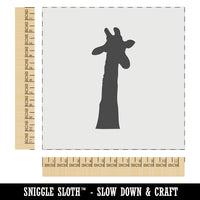 Giraffe Head Solid Wall Cookie DIY Craft Reusable Stencil