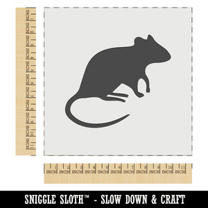 Rat Solid Wall Cookie DIY Craft Reusable Stencil