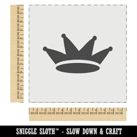 Jester Crown Hat Wall Cookie DIY Craft Reusable Stencil