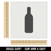 Wine Bottle Solid Wall Cookie DIY Craft Reusable Stencil