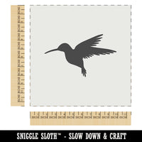 Hummingbird Silhouette Wall Cookie DIY Craft Reusable Stencil