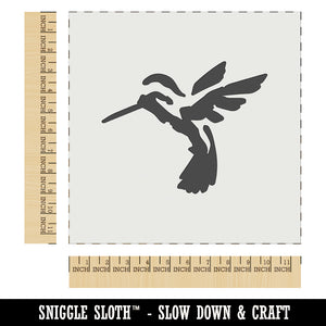 Hummingbird Sketch Wall Cookie DIY Craft Reusable Stencil