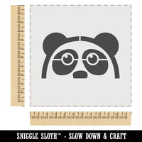 Peeking Panda Wall Cookie DIY Craft Reusable Stencil