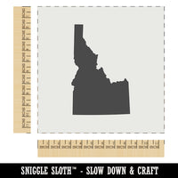 Idaho State Silhouette Wall Cookie DIY Craft Reusable Stencil