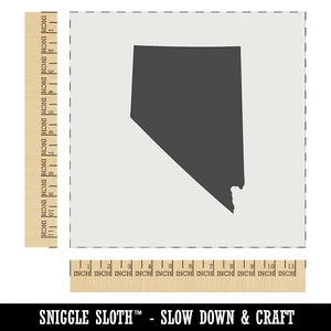Nevada State Silhouette Wall Cookie DIY Craft Reusable Stencil