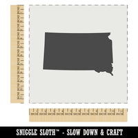 South Dakota State Silhouette Wall Cookie DIY Craft Reusable Stencil