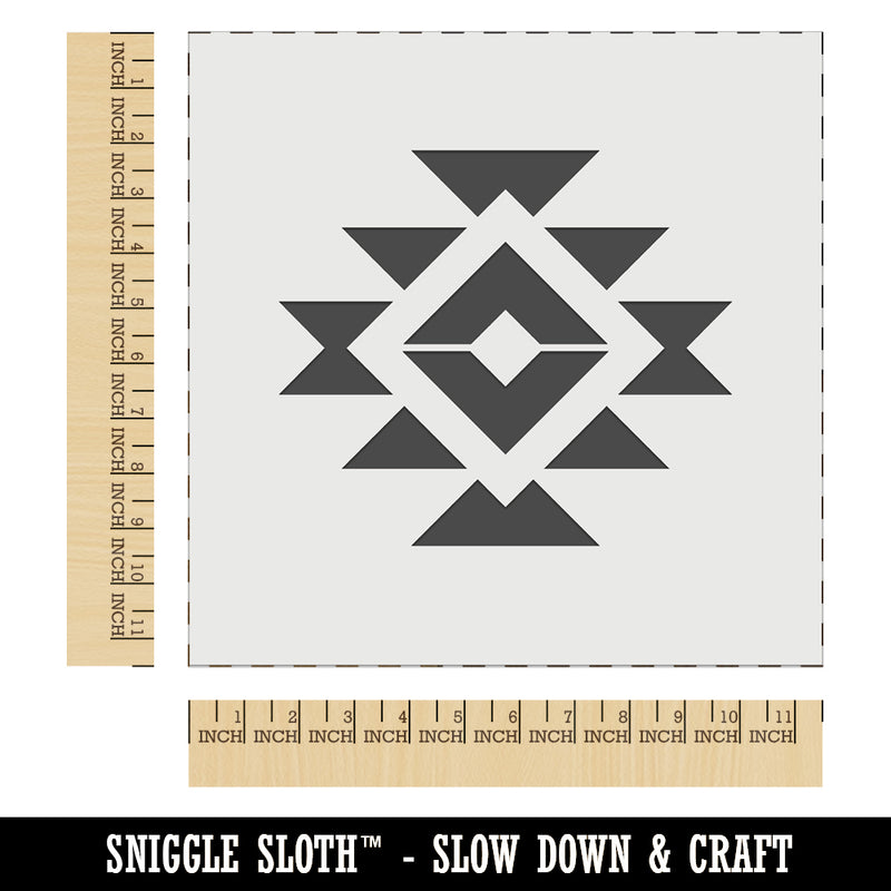 Southwest Pattern Shape Wall Cookie DIY Craft Reusable Stencil