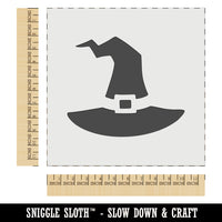 Stylized Witch Hat Halloween Wall Cookie DIY Craft Reusable Stencil