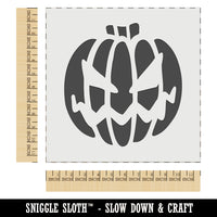 Halloween Jack-O'-Lantern Pumpkin Wall Cookie DIY Craft Reusable Stencil