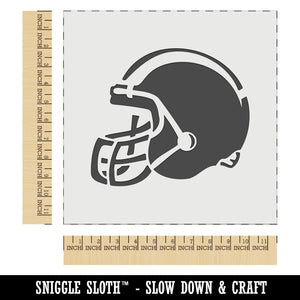 American Football Helmet Sports Wall Cookie DIY Craft Reusable Stencil