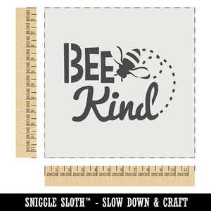 Bee Kind Honey Insect Wall Cookie DIY Craft Reusable Stencil