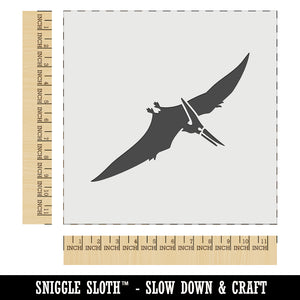Pteranodon Dinosaur Wall Cookie DIY Craft Reusable Stencil