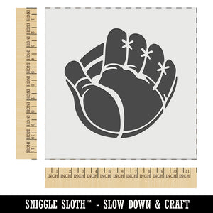 Baseball Catchers Mitt Gloves Wall Cookie DIY Craft Reusable Stencil