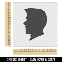 Man Head Silhouette Wall Cookie DIY Craft Reusable Stencil