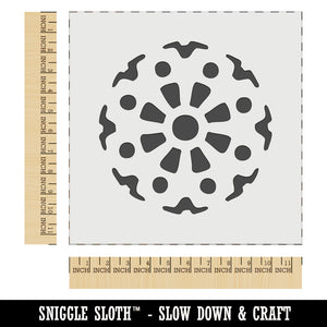 Mechanical Gear Cog Machine Wheel Wall Cookie DIY Craft Reusable Stencil