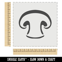 Sliced Mushroom Food Wall Cookie DIY Craft Reusable Stencil