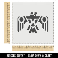 Southwestern Style Tribal Thunderbird Eagle Hawk Wall Cookie DIY Craft Reusable Stencil