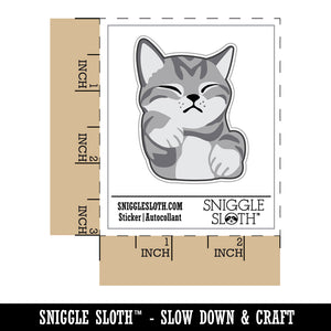 Sleeping Pocket Kitten Cat Waterproof Vinyl Phone Tablet Laptop Water Bottle Sticker Set - 5 Pack