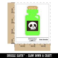 Poison Potion Bottle Waterproof Vinyl Phone Tablet Laptop Water Bottle Sticker Set - 5 Pack