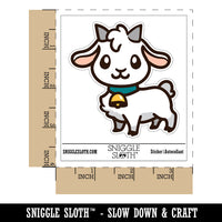 Darling Goat Farm Animal Waterproof Vinyl Phone Tablet Laptop Water Bottle Sticker Set - 5 Pack