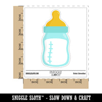 Cute Baby Bottle Waterproof Vinyl Phone Tablet Laptop Water Bottle Sticker Set - 5 Pack