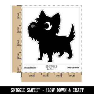Lovable Cartoon Cairn Terrier Waterproof Vinyl Phone Tablet Laptop Water Bottle Sticker Set - 5 Pack