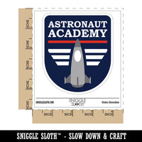 Astronaut Academy Spacecraft Waterproof Vinyl Phone Tablet Laptop Water Bottle Sticker Set - 5 Pack