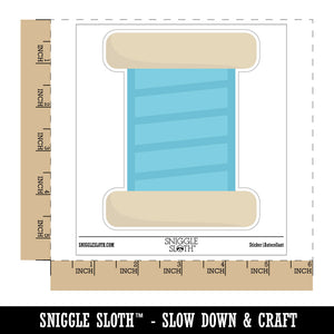 Spool of Thread Sewing Waterproof Vinyl Phone Tablet Laptop Water Bottle Sticker Set - 5 Pack