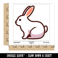 Resting Rabbit Bunny Easter Waterproof Vinyl Phone Tablet Laptop Water Bottle Sticker Set - 5 Pack