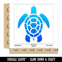Sea Turtle Tribal Waterproof Vinyl Phone Tablet Laptop Water Bottle Sticker Set - 5 Pack