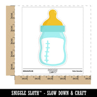 Cute Baby Bottle Waterproof Vinyl Phone Tablet Laptop Water Bottle Sticker Set - 5 Pack