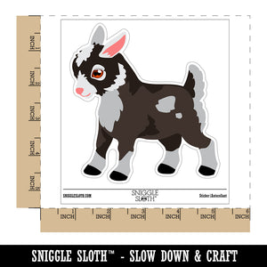 Cute Baby Goat Waterproof Vinyl Phone Tablet Laptop Water Bottle Sticker Set - 5 Pack