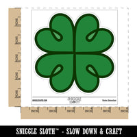 Four Leaf Lucky Clover Tribal Celtic Knot Waterproof Vinyl Phone Tablet Laptop Water Bottle Sticker Set - 5 Pack