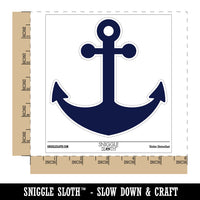 Ship Anchor Nautical Waterproof Vinyl Phone Tablet Laptop Water Bottle Sticker Set - 5 Pack