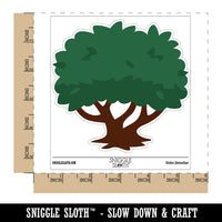 Bush Shrub Garden Forest Plant Waterproof Vinyl Phone Tablet Laptop Water Bottle Sticker Set - 5 Pack