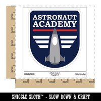 Astronaut Academy Spacecraft Waterproof Vinyl Phone Tablet Laptop Water Bottle Sticker Set - 5 Pack